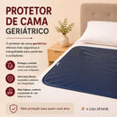 Protetor de Cama Geriatrico Impermeável Portátil