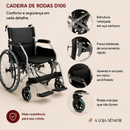 Kit Cadeira de Rodas + Cadeira de Banho
