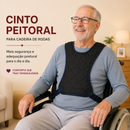 Cinto peitoral para cadeira de rodas