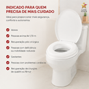 Assento Sanitário Almofadado Elevado
