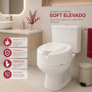 Assento Sanitário Soft Elevado com Tampa – Conforto e Segurança