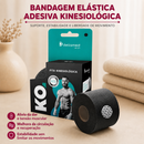 Bandagem Elástica Adesiva Kinesiológica Dellamed