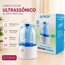 Umidificador Ultrassônico Allergy Free Dual G-TECH