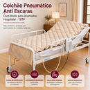 Colchão Pneumático Anti Escaras Com Motor para Acamados Hospitalar - 127V