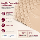 Colchão Pneumático Anti Escaras Com Motor para Acamados Hospitalar - 127V