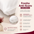 Fronha Anti-Ácaro  0,70 cm X 0,50cm - Branco