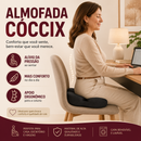 Almofada Terapêutica para Cóccix Perfil Grande – Alívio de Dores e Conforto Ergonômico