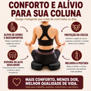 Almofada Terapêutica para Cóccix Perfil Grande – Alívio de Dores e Conforto Ergonômico
