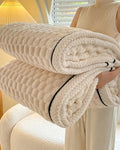 Cobertor de Veludo Tartaruga Flanelado Macio Aconchegante e Ideal para o Inverno