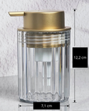 Dispensador de Espuma para Sabonete Transparente e Moderno