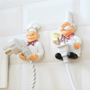 Estatuetas de Parede Chef com Ganchos