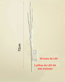 Galho Decorativo com Luzes LED Natal e Casamentos