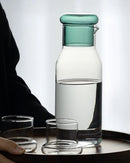Jarra de Vidro Transparente Resistente ao Calor Para Água Suco e Café