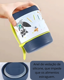 Lancheira Térmica Infantil em Aço Inox com Colher