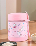 Lancheira Térmica Infantil em Aço Inox com Colher