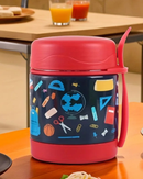 Lancheira Térmica Infantil em Aço Inox com Colher