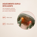 Massageador de Pescoço 4D com Aquecimento Duplo