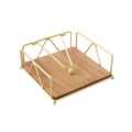 Porta-Guardanapos de Metal com Braço Tensor Estilo Retro