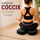 Almofada Terapêutica para Cóccix Perfil Grande – Alívio de Dores e Conforto Ergonômico
