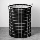 Cesto Organizador de Roupa Dobrável em Tecido Resistente  Ideal para Casa Quarto e Lavanderia