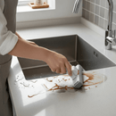 Chega de Molhar Tudo e Perder Tempo! Mini Mop Rodo Absorvente Portátil para Mesa, Pia e Vidros