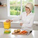 Cortador Manual para Batatas Fritas Prático, Seguro e Super Eficiente