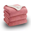 Edredom Coberdrom Queen Sherpa Dupla Face 2,40x2,20m Peludo Quente para Inverno