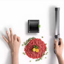 Fatiador Manual Multifuncional P/ Carnes Queijos e Vegetais em Aço Inox Ajustável