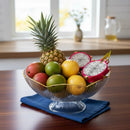 Fruteira de Mesa Dourada Redonda