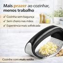 GarlicPress – Triture alho em segundos sem esforço e sem sujeira na cozinha