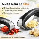 GarlicPress – Triture alho em segundos sem esforço e sem sujeira na cozinha