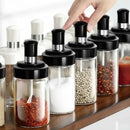 GlassChef – Organize seus temperos com praticidade e deixe sua cozinha mais elegante - Entrega Grátis