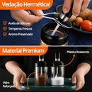 GlassChef – Organize seus temperos com praticidade e deixe sua cozinha mais elegante - Entrega Grátis