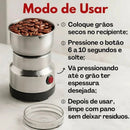 Grindpro - Moedor Multifuncional Elétrico de Grãos e Especiarias
