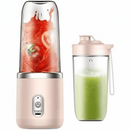 Mini Liquidificador Elétrico 6 Lâminas  Chega de Suco Fraco e Difícil de Fazer! Misture Tudo em Segundos Onde Estiver