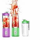 Mini Liquidificador Elétrico 6 Lâminas  Chega de Suco Fraco e Difícil de Fazer! Misture Tudo em Segundos Onde Estiver