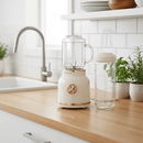 Mini Liquidificador Portátil Premium  Recarregável, 10 Lâminas UltraCut e Copo com Tampa e Canudo