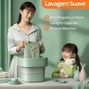 MiniClean – Mini Máquina de Lavar Elétrica Portátil para Peças Pequenas