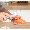 PeelBox – Descascador de Legumes e Frutas 2 em 1 com Reservatório