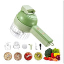 Processador Elétrico Portátil Triturador e Moedor de Alho, Frutas e Legumes