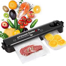 Seladora a Vácuo Bivolt Hermética  Embaladora Doméstica de Alimentos  Conserva até 5x mais | 110V–220V | Compacta e de Alta Potência