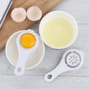 Separador de Gema Clara de Ovo  Filtro Manual Prático para Cozinha