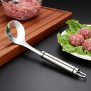 PolpetLux – Colher Italiana Modeladora de Almôndegas em Aço Inox | Bolinhas Perfeitas Sem Sujar as Mãos - Entrega Grátis