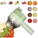 UltraMax 4 em 1 – Triturador Elétrico Sem Fio para Alho e Legumes, Rápido e Prático - Entrega Grátis