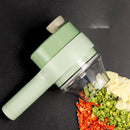 UltraMax 4 em 1 – Triturador Elétrico Sem Fio para Alho e Legumes, Rápido e Prático - Entrega Grátis