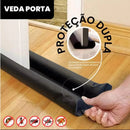 Veda Porta Impermeável Ajustável 80cm/90cm Bloqueia Insetos, Poeira e Sujeira em Segundos